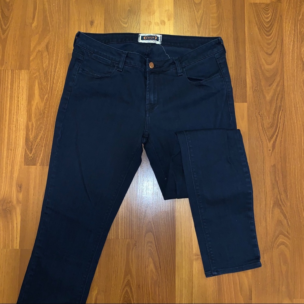 Chasely Dark Blue Skinny Jeans Size 31